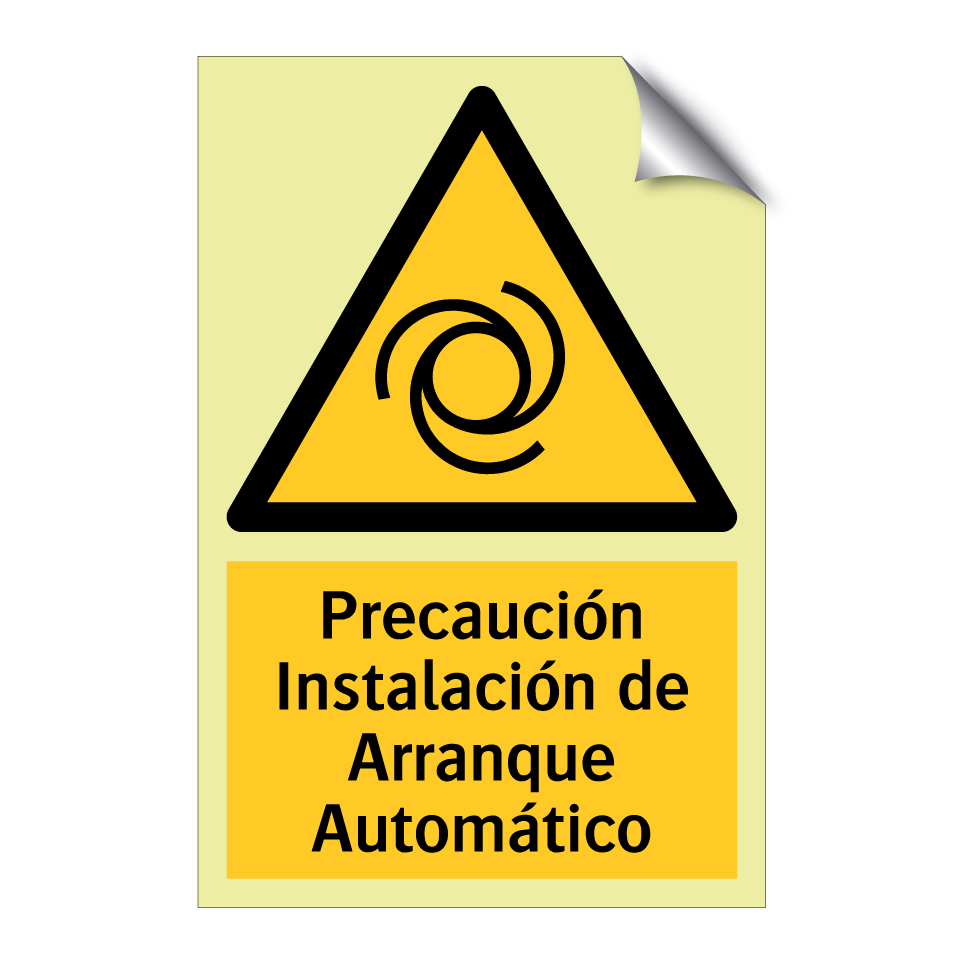 Precaución Instalación de Arranque Automático