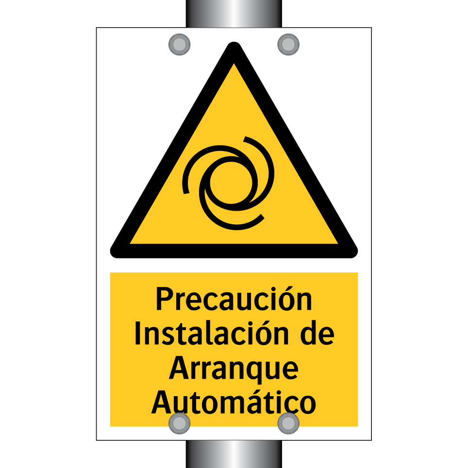 Precaución Instalación de Arranque Automático