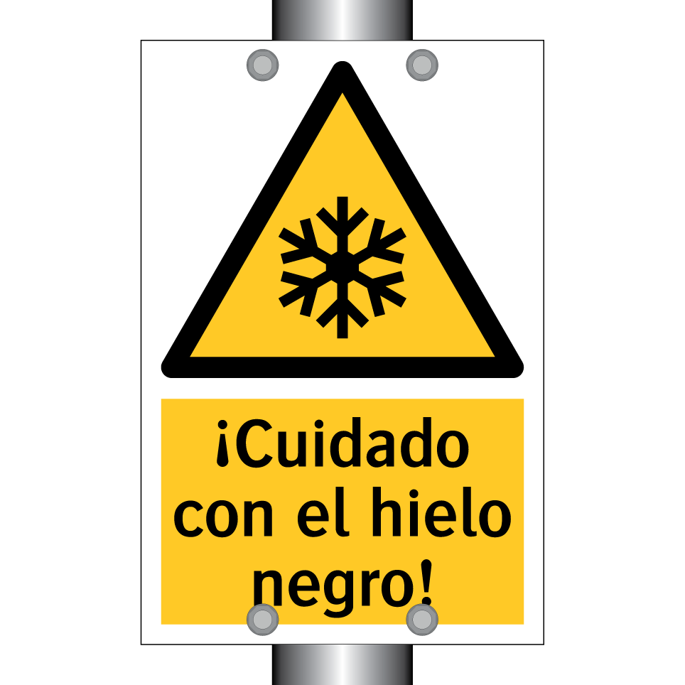 ¡Cuidado con el hielo negro!