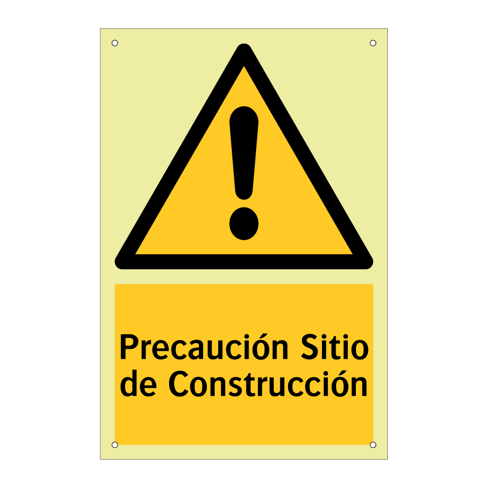 Precaución Sitio de Construcción