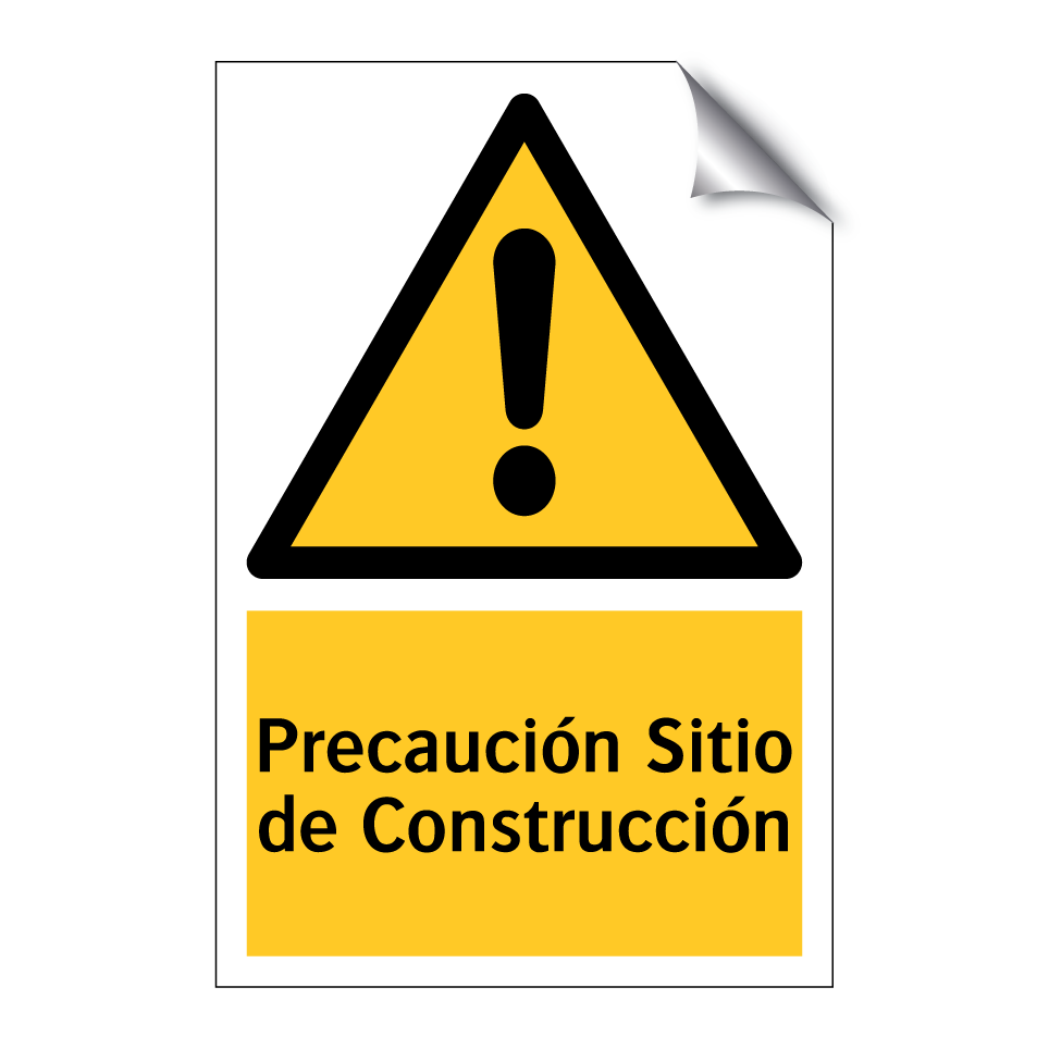Precaución Sitio de Construcción