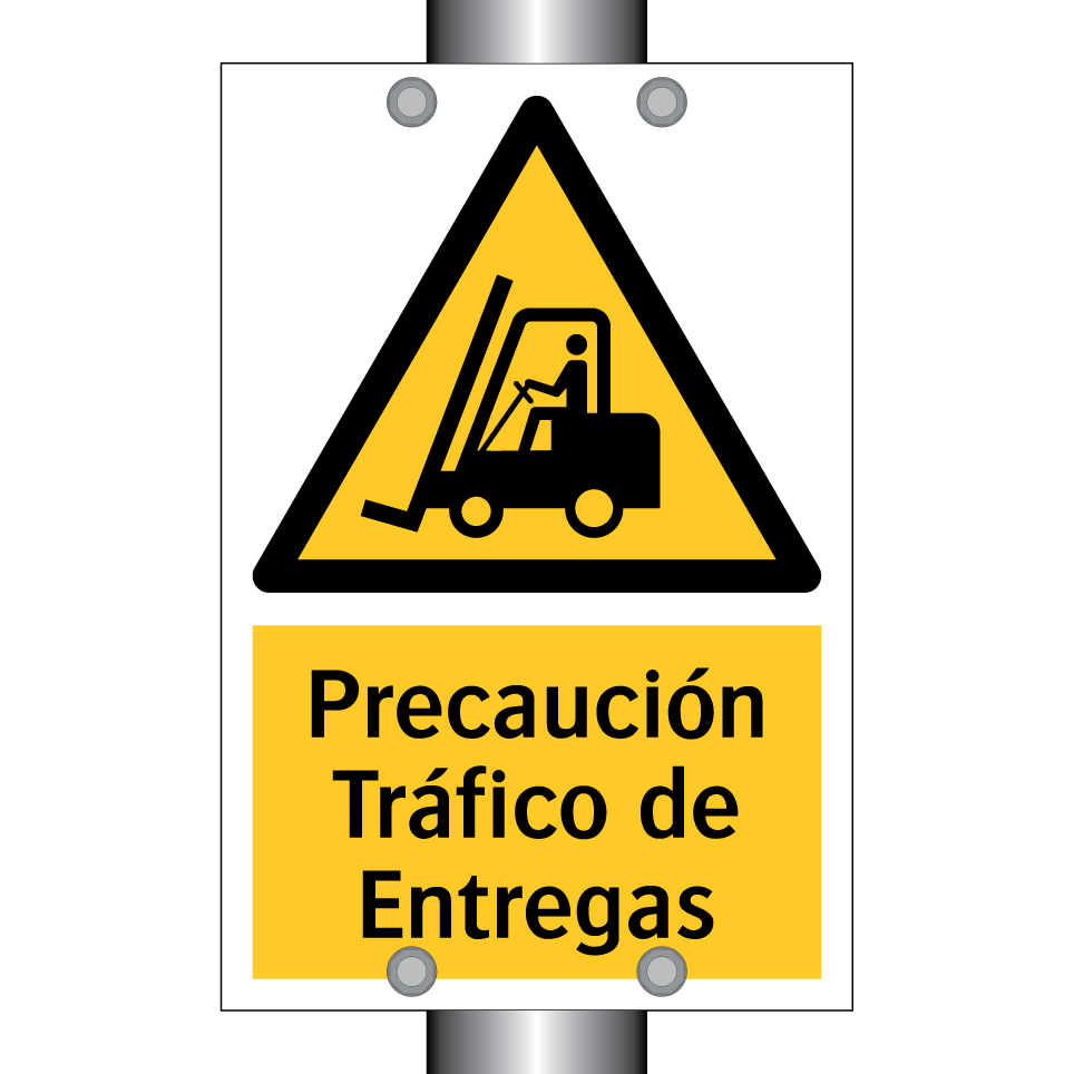 Precaución Tráfico de Entregas