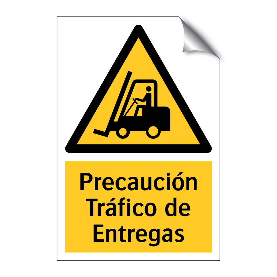 Precaución Tráfico de Entregas