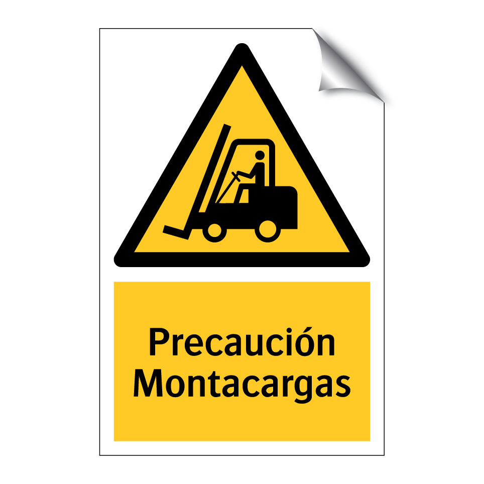 Precaución Montacargas