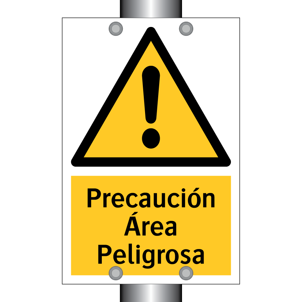 Precaución Área Peligrosa