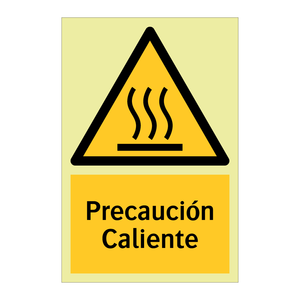 Precaución Caliente