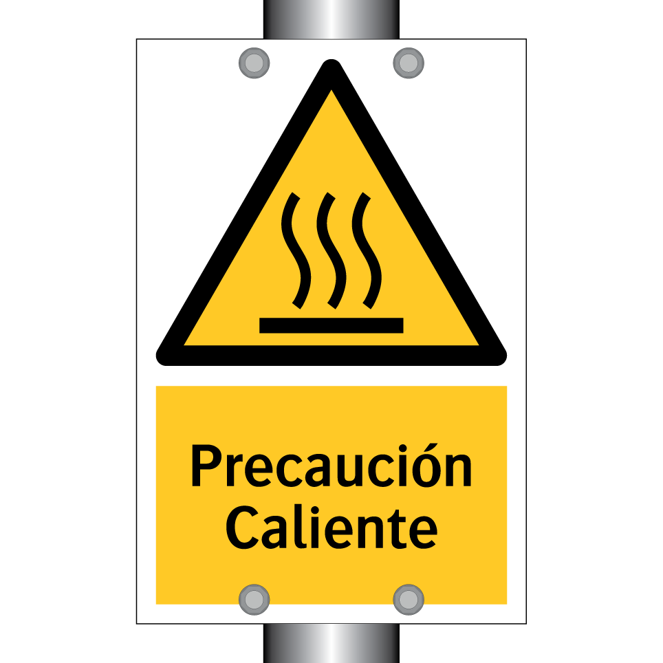 Precaución Caliente