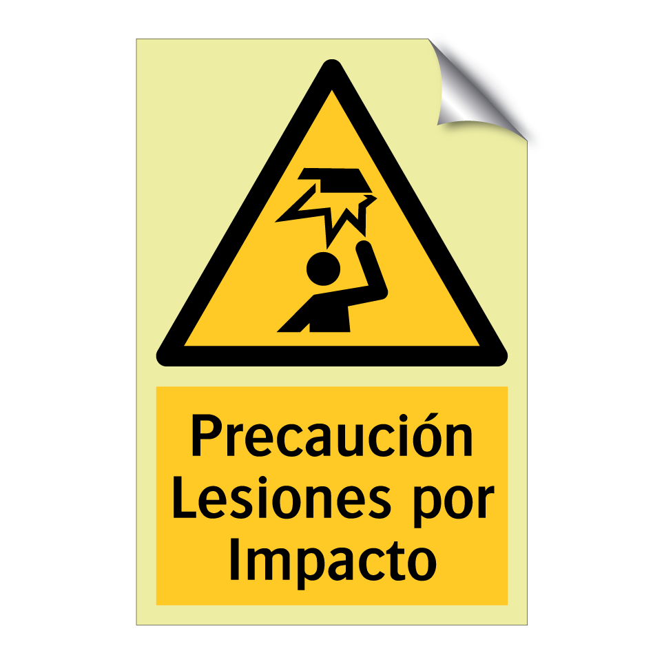 Precaución Lesiones por Impacto