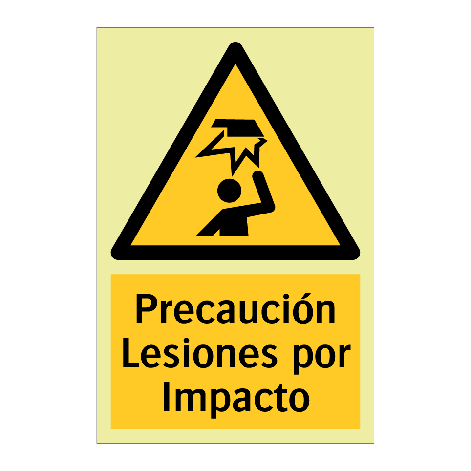 Precaución Lesiones por Impacto
