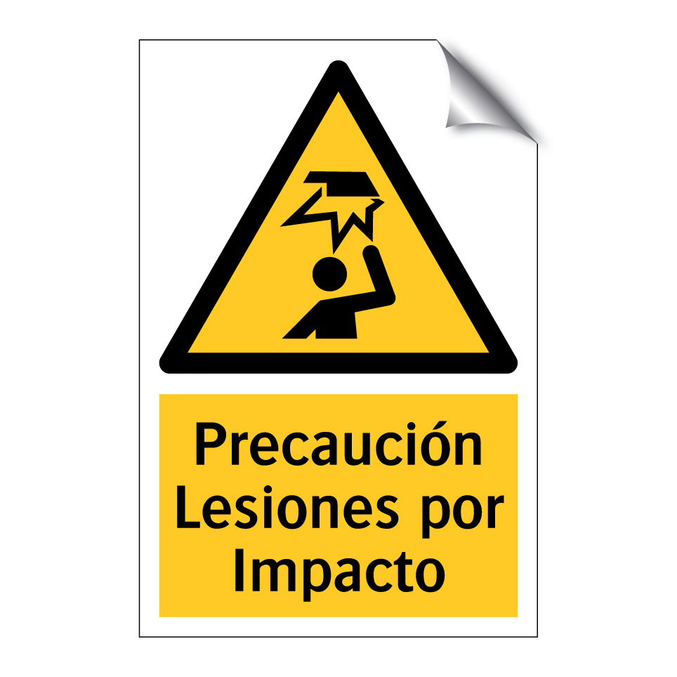 Precaución Lesiones por Impacto