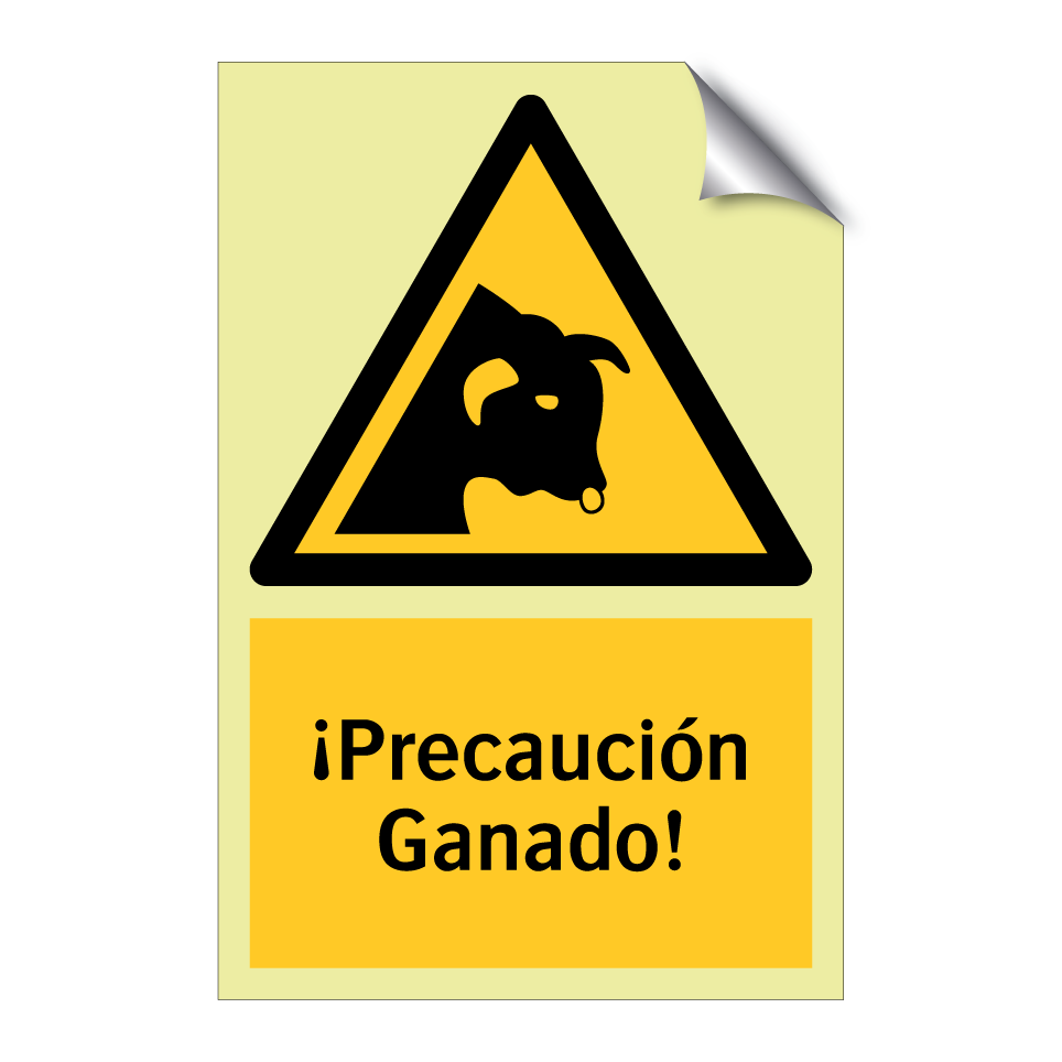 ¡Precaución Ganado!