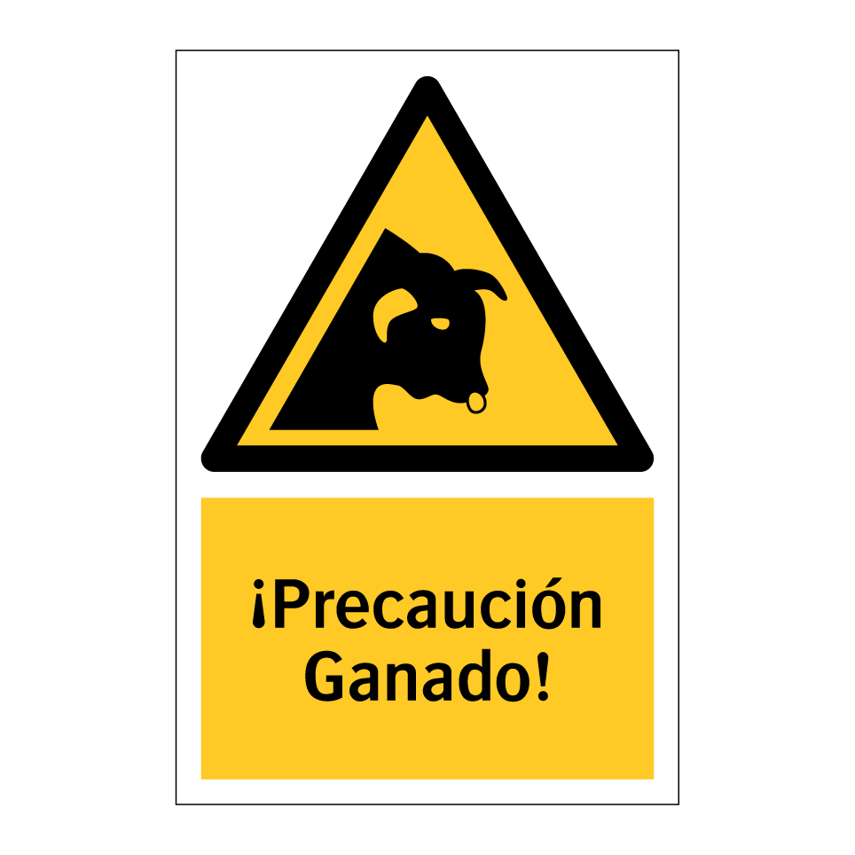 ¡Precaución Ganado!