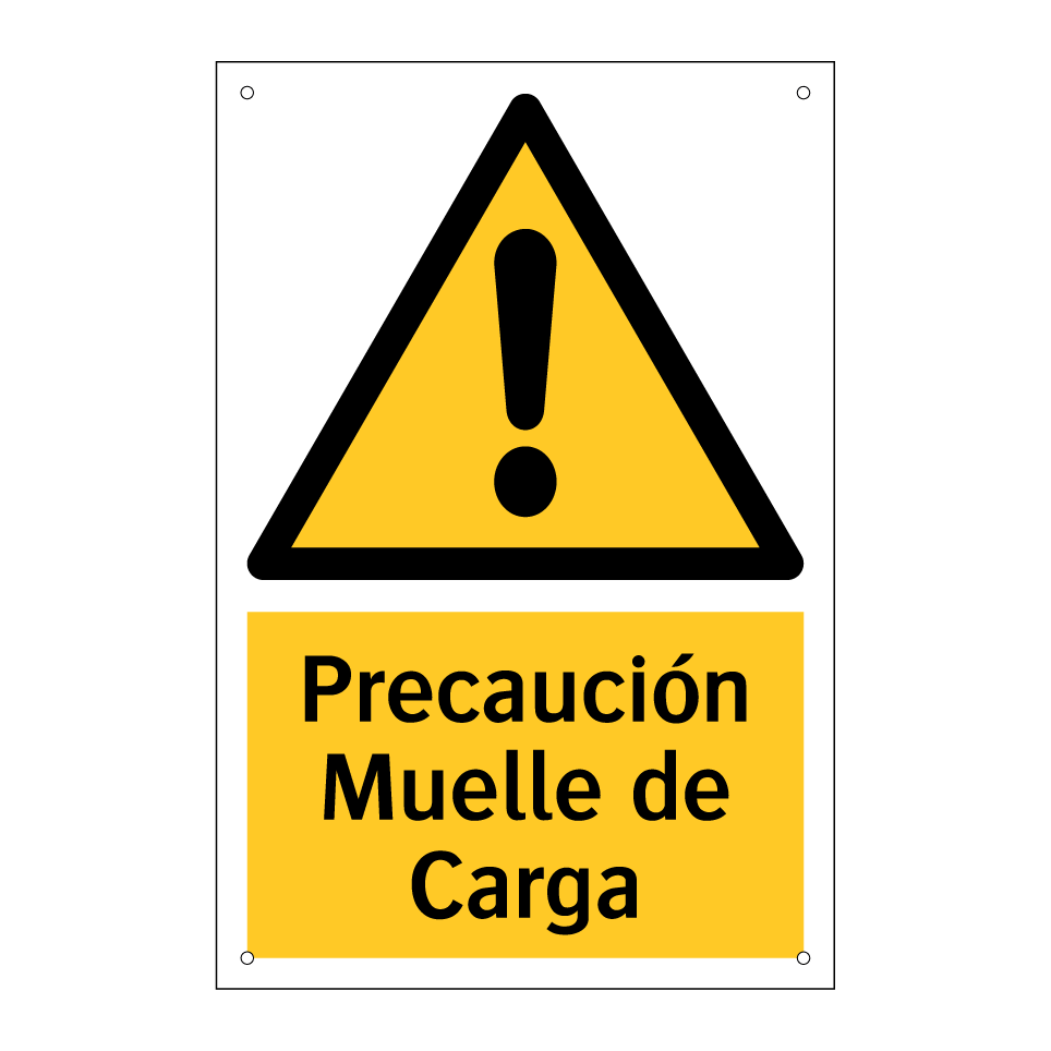 Precaución Muelle de Carga