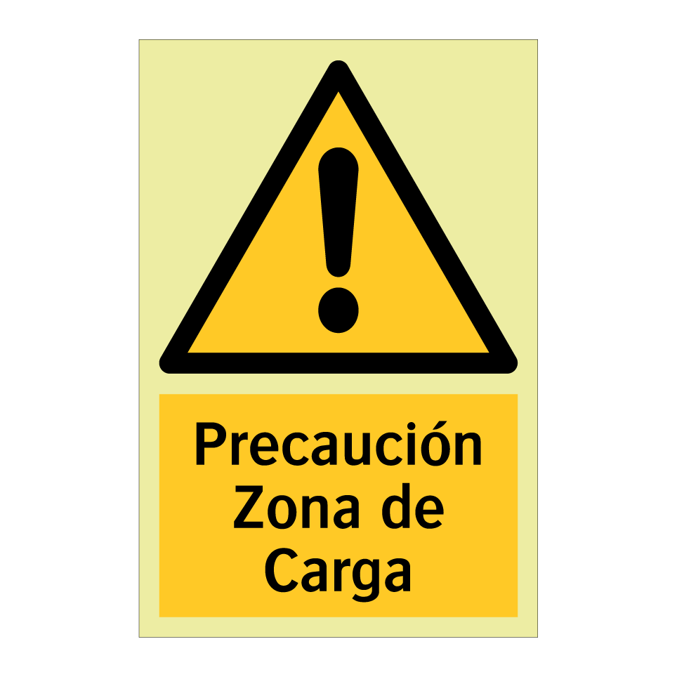 Precaución Zona de Carga