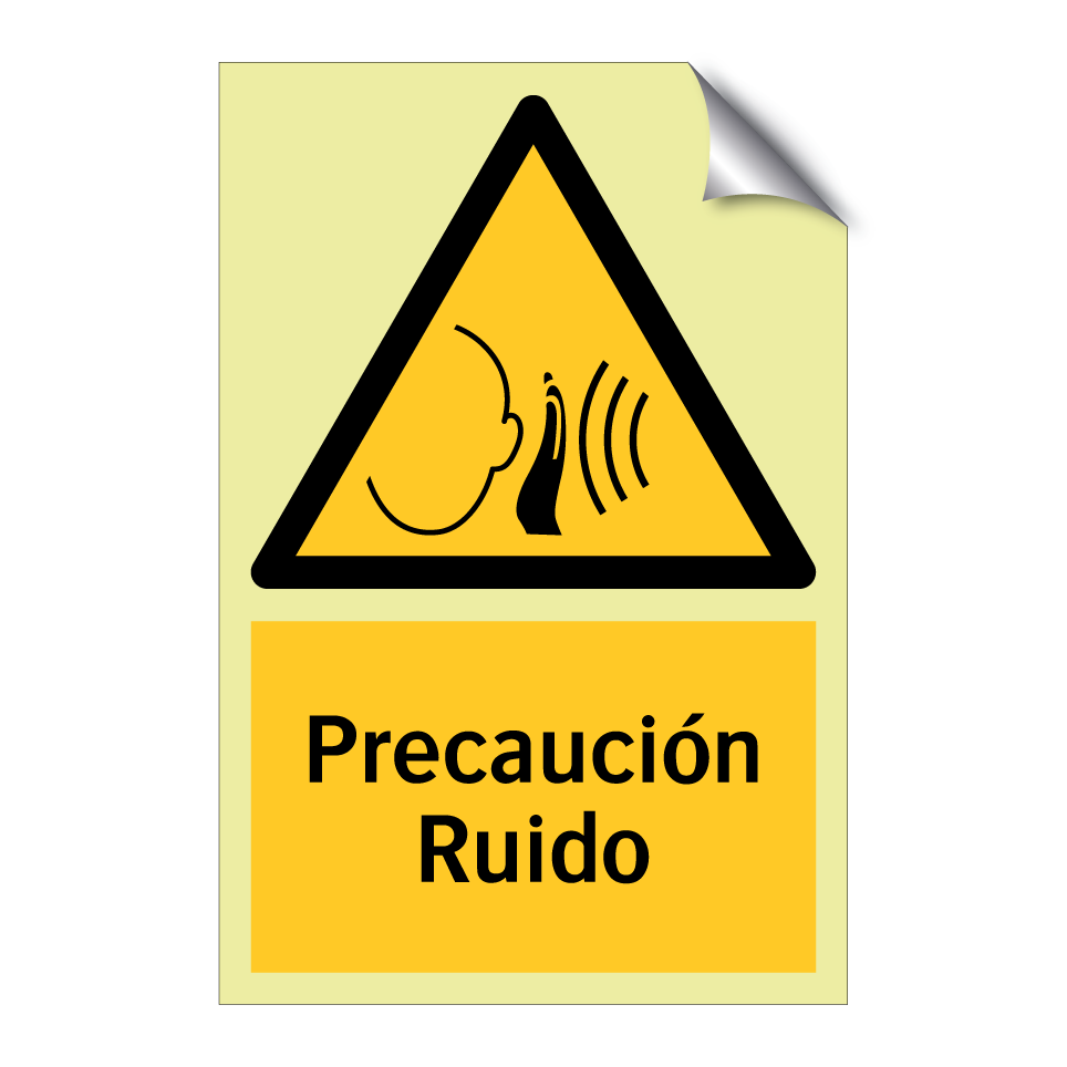 Precaución Ruido