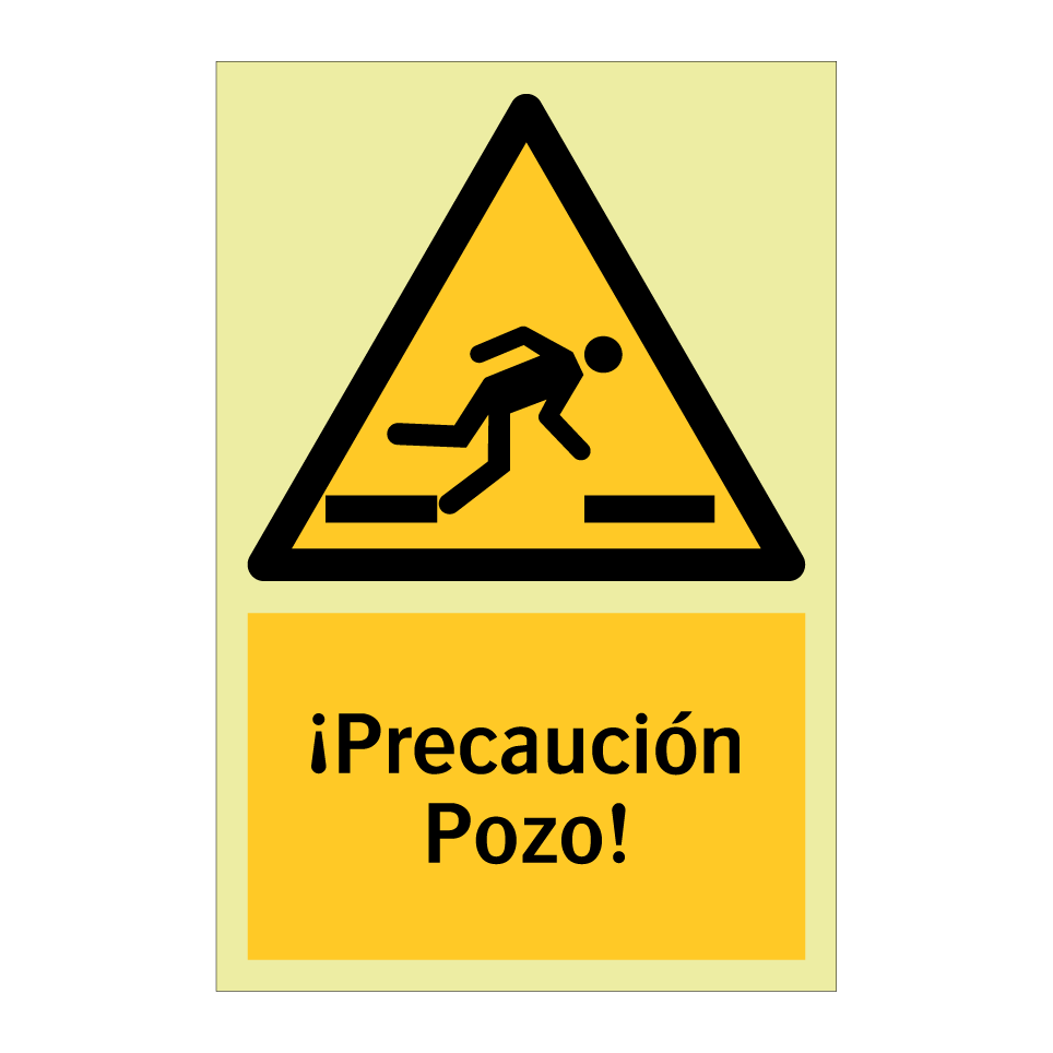 ¡Precaución Pozo!