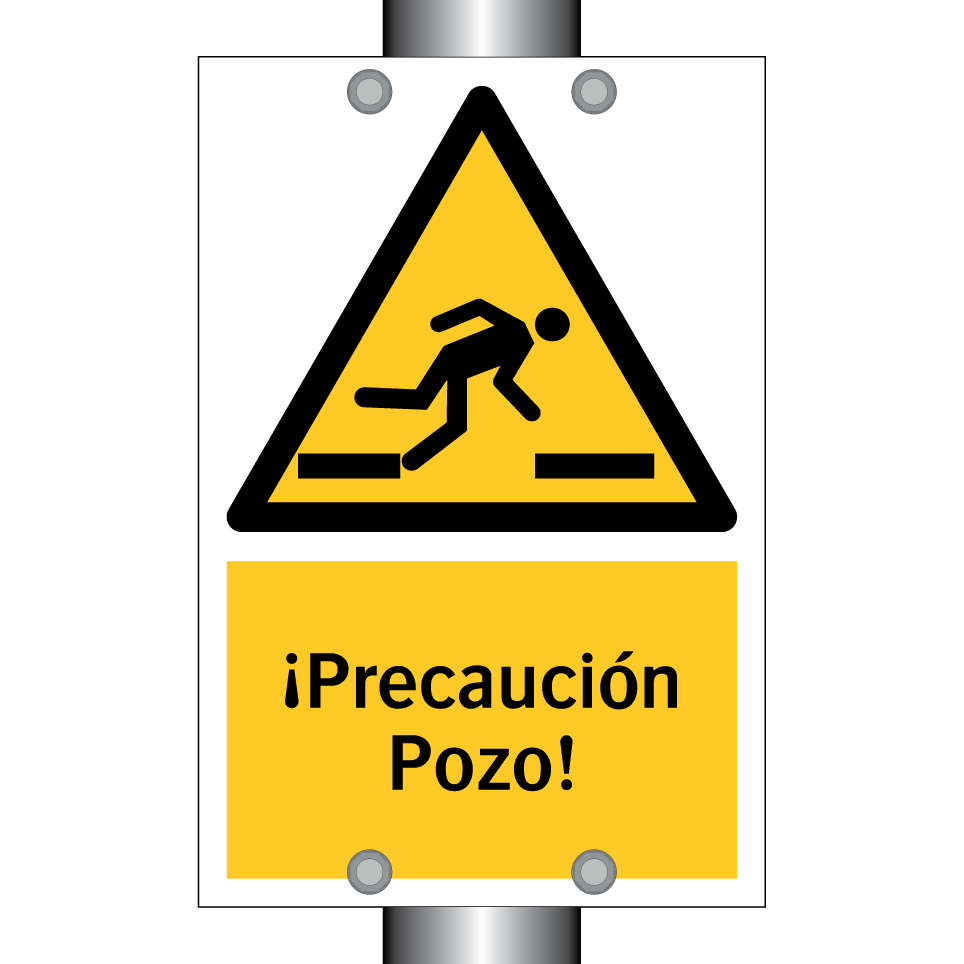 ¡Precaución Pozo!
