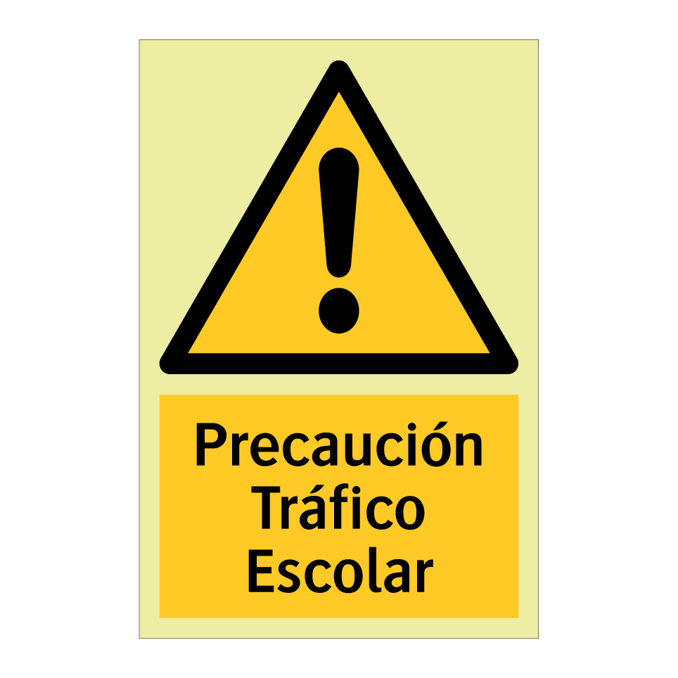 Precaución Tráfico Escolar
