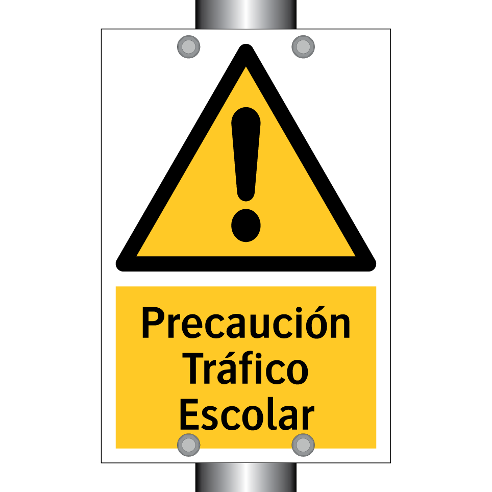 Precaución Tráfico Escolar