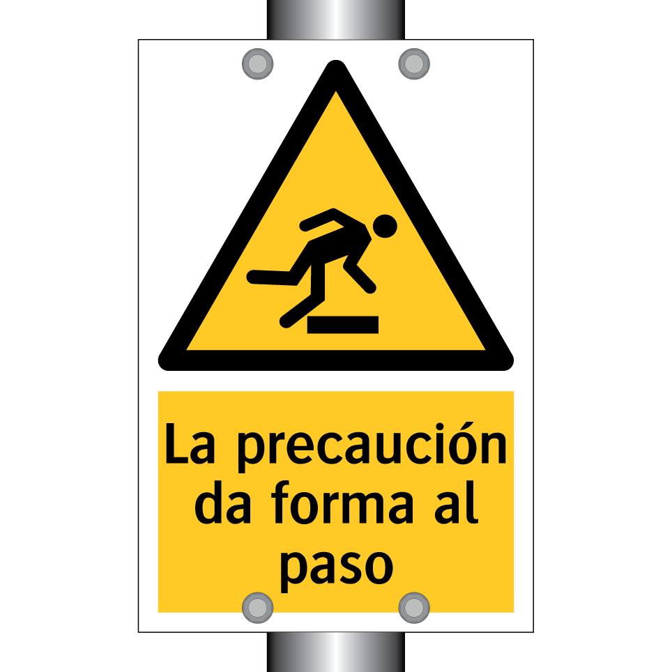 La precaución da forma al paso