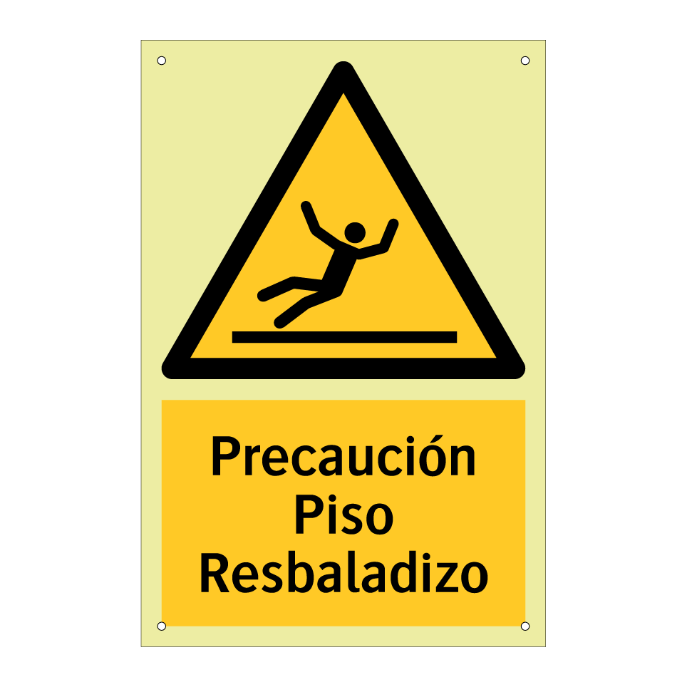 Precaución Piso Resbaladizo