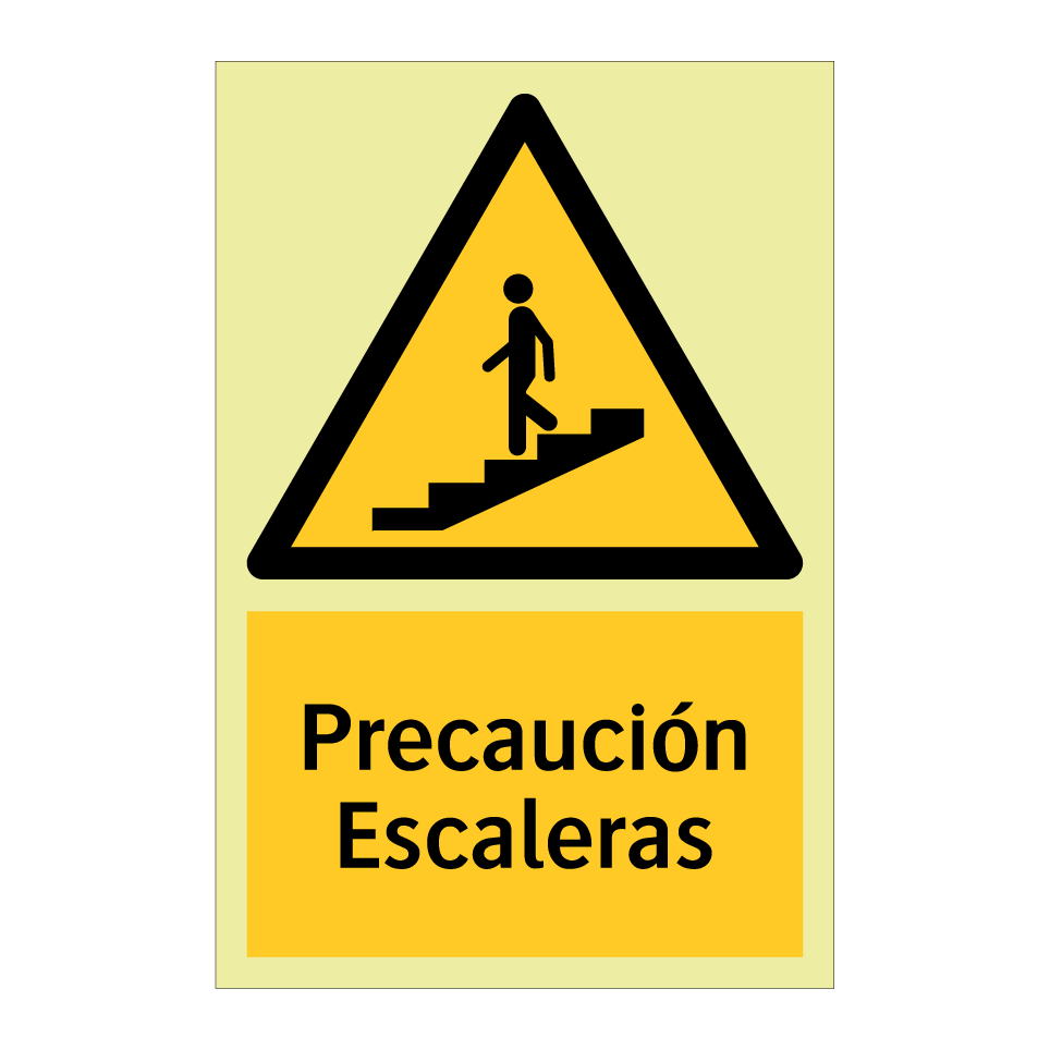 Precaución Escaleras