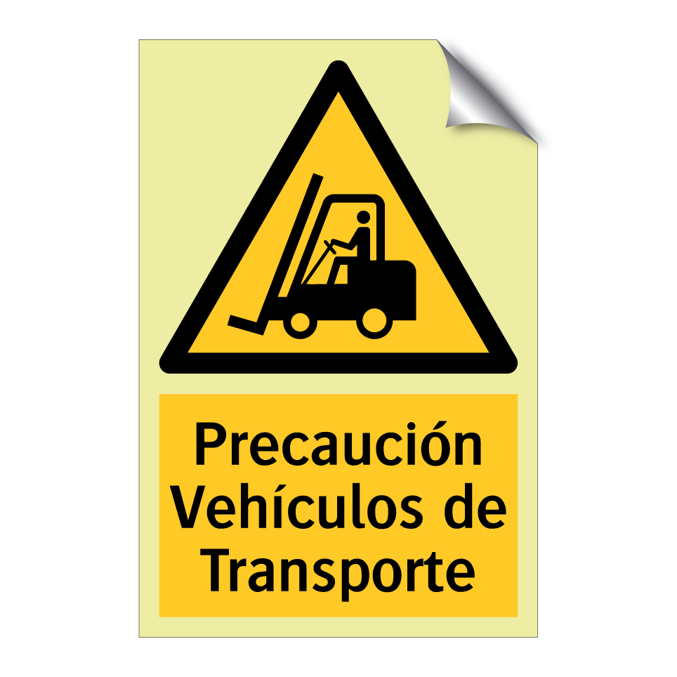 Precaución Vehículos de Transporte