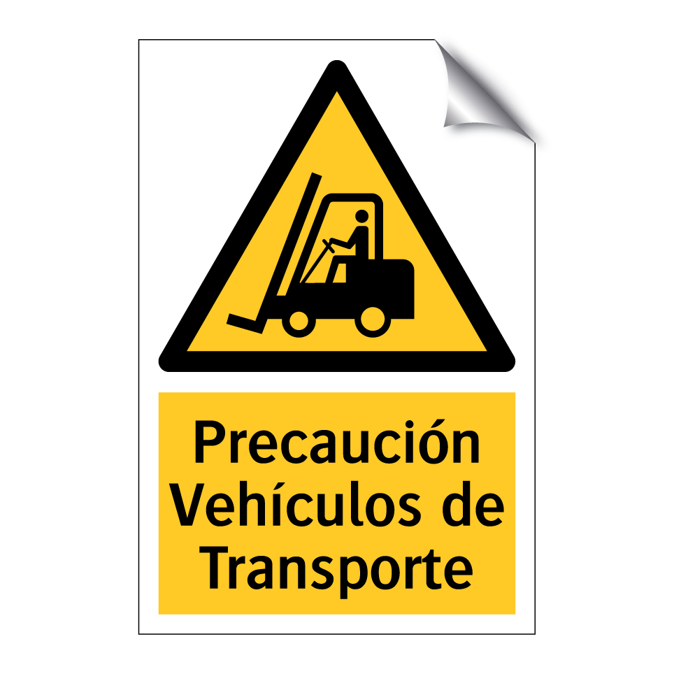 Precaución Vehículos de Transporte