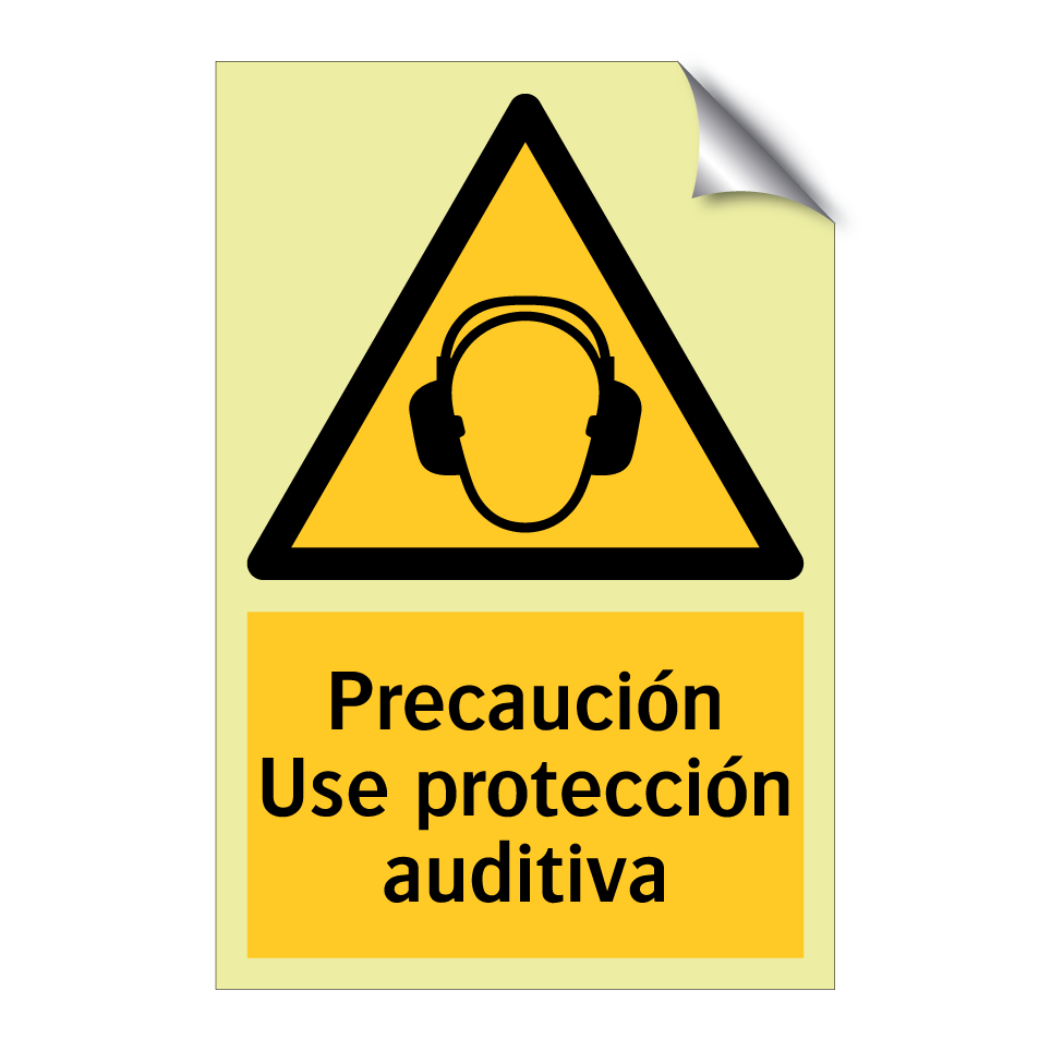 Precaución Use protección auditiva