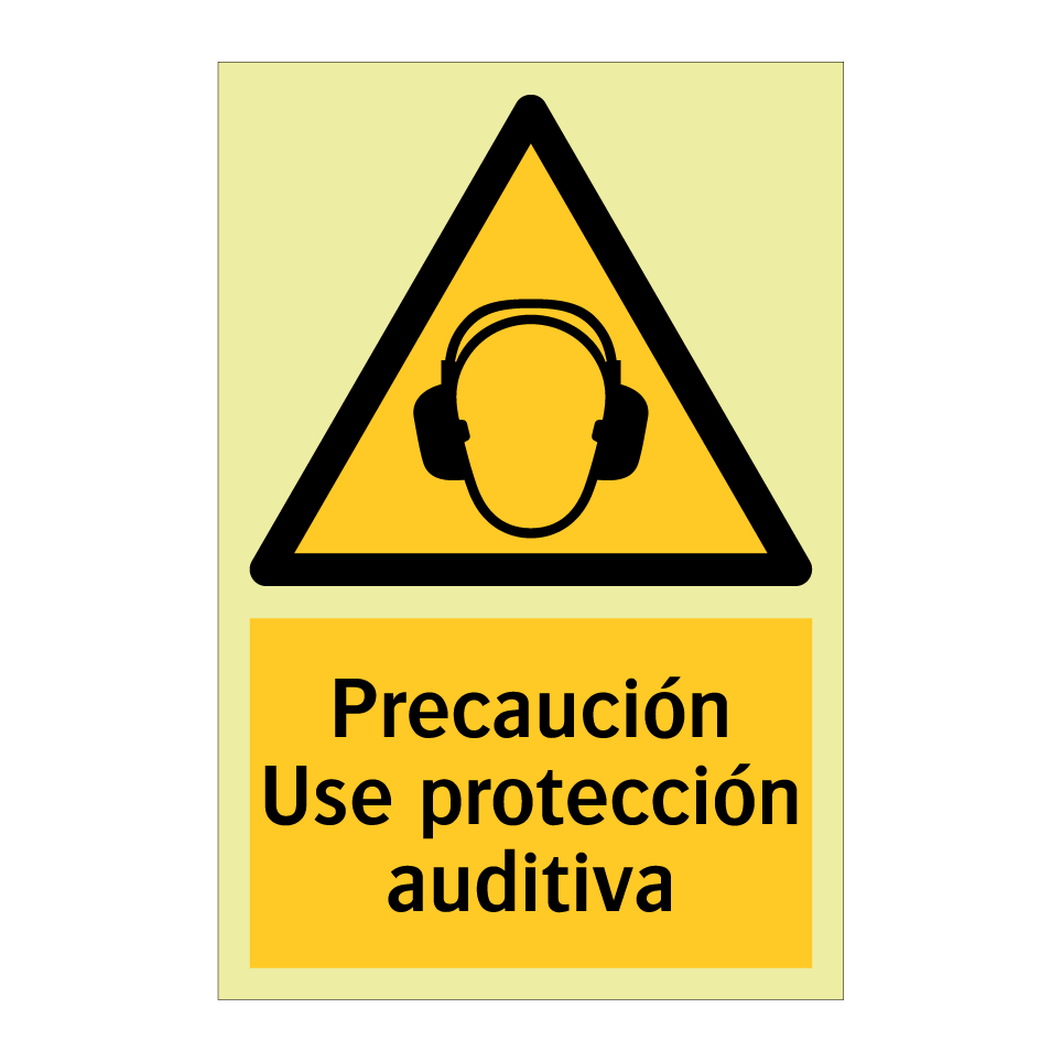Precaución Use protección auditiva