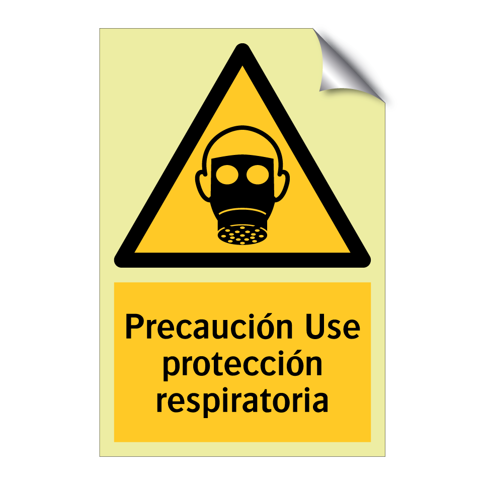Precaución Use protección respiratoria