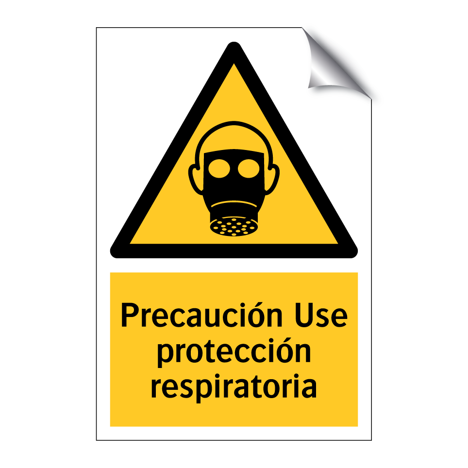 Precaución Use protección respiratoria