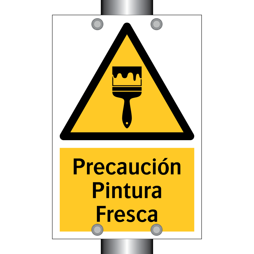Precaución Pintura Fresca