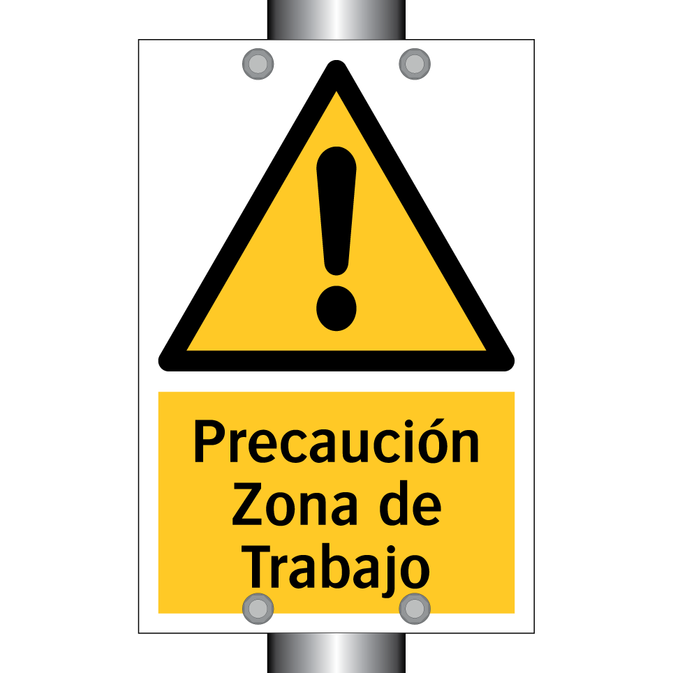 Precaución Zona de Trabajo