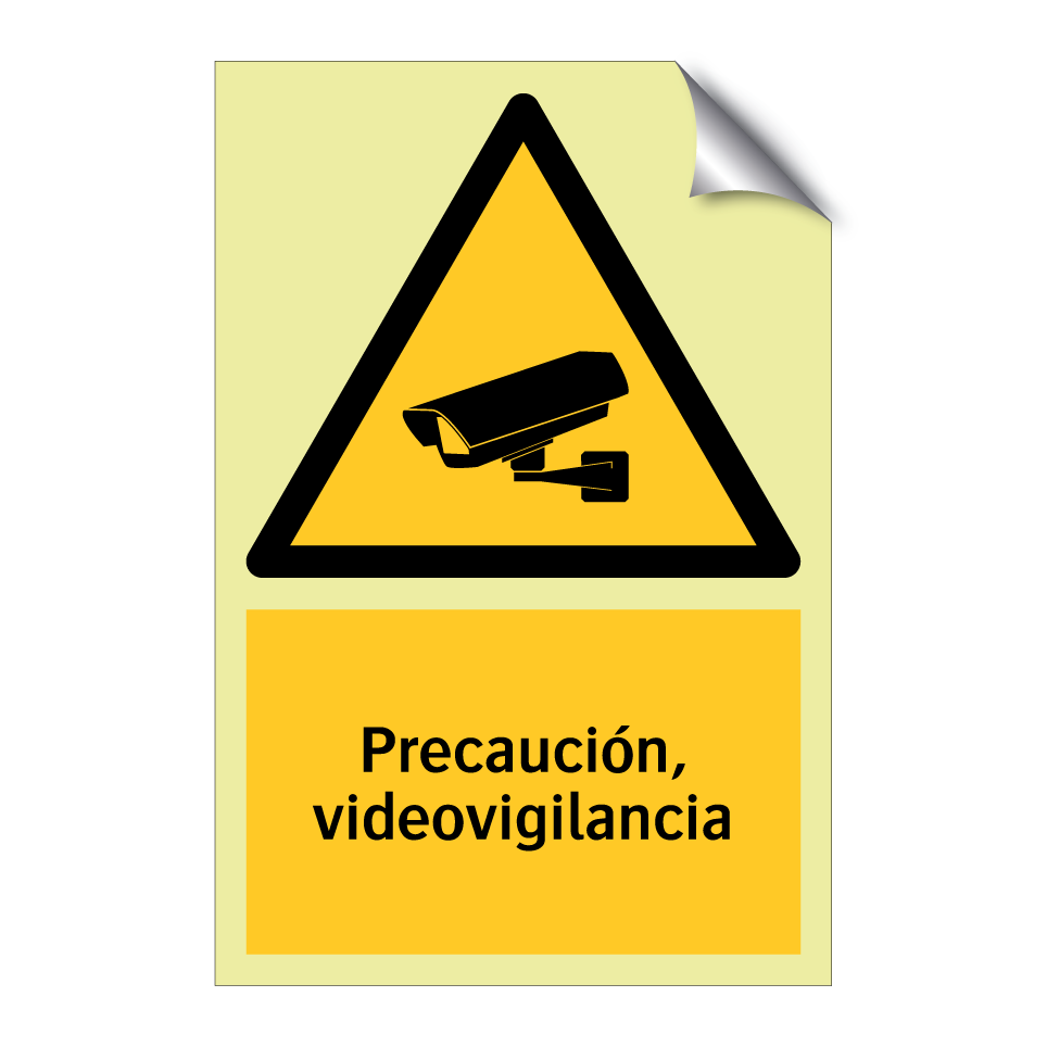 Precaución, videovigilancia