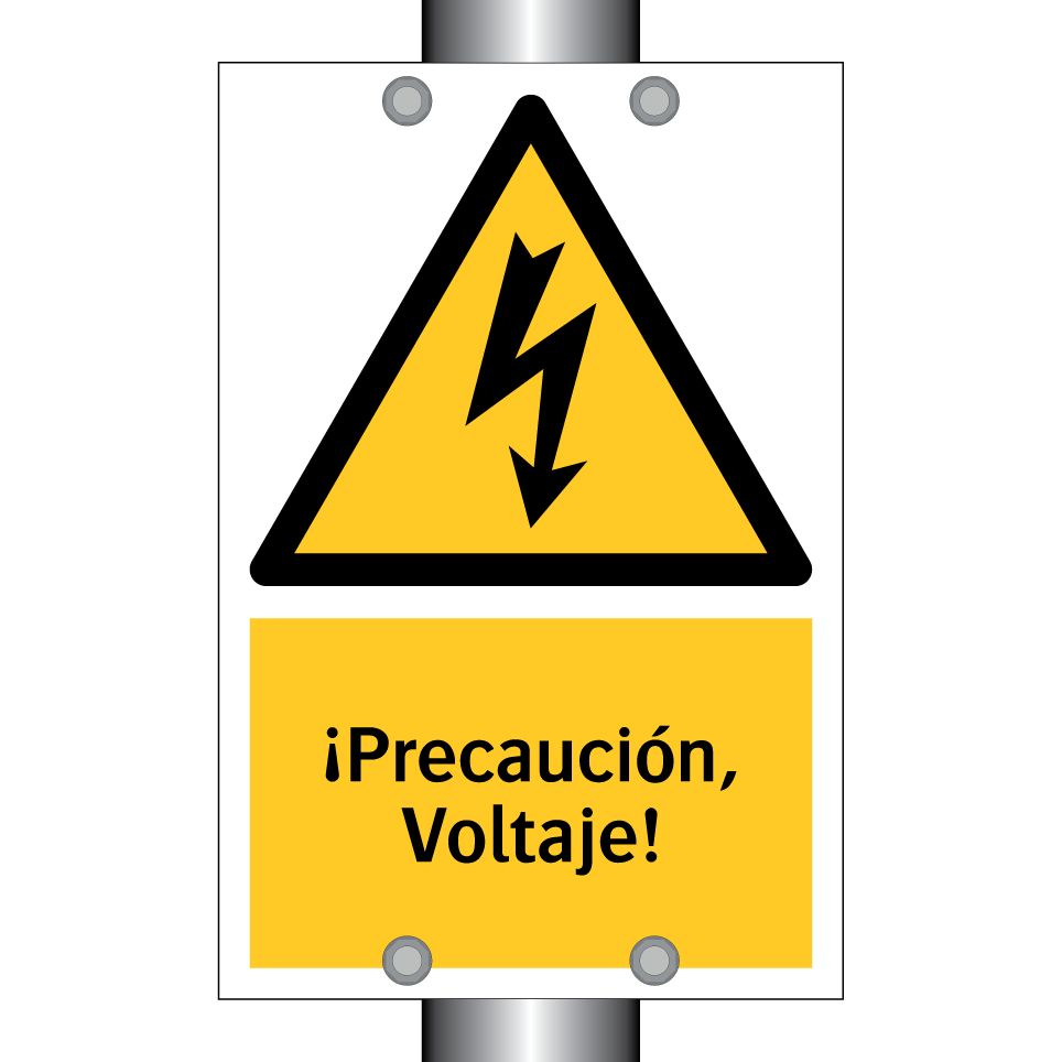 ¡Precaución, Voltaje!