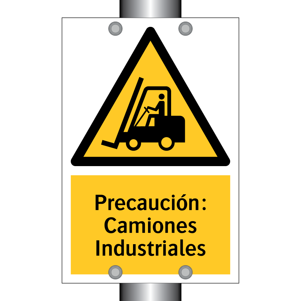 Precaución: Camiones Industriales