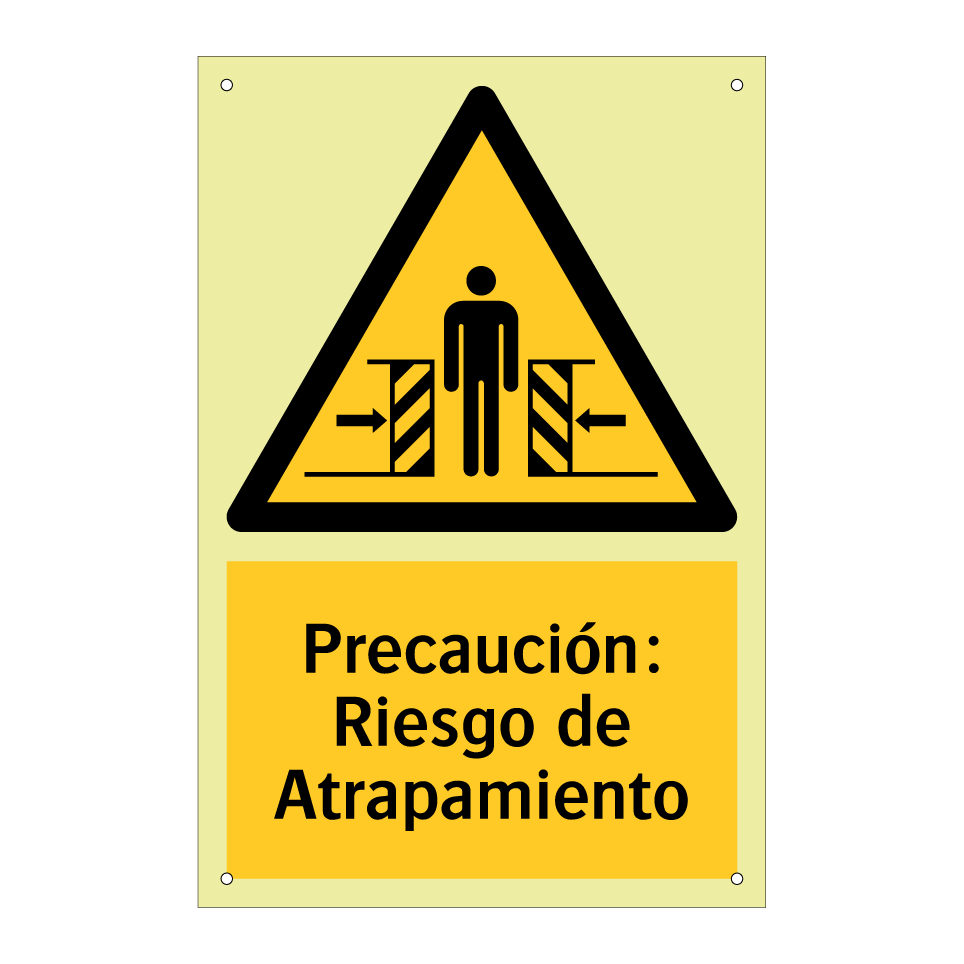 Precaución: Riesgo de Atrapamiento