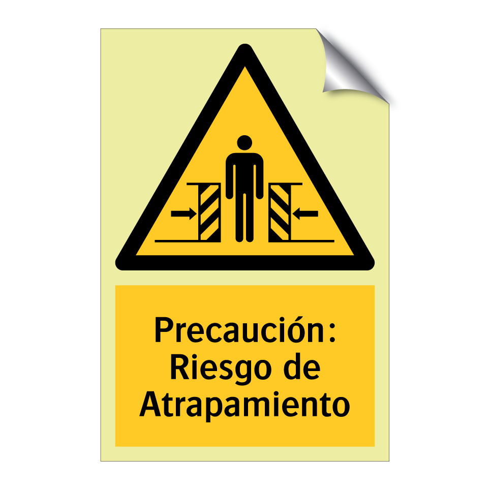 Precaución: Riesgo de Atrapamiento