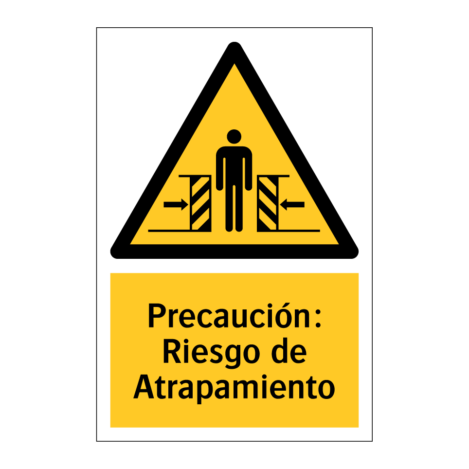 Precaución: Riesgo de Atrapamiento