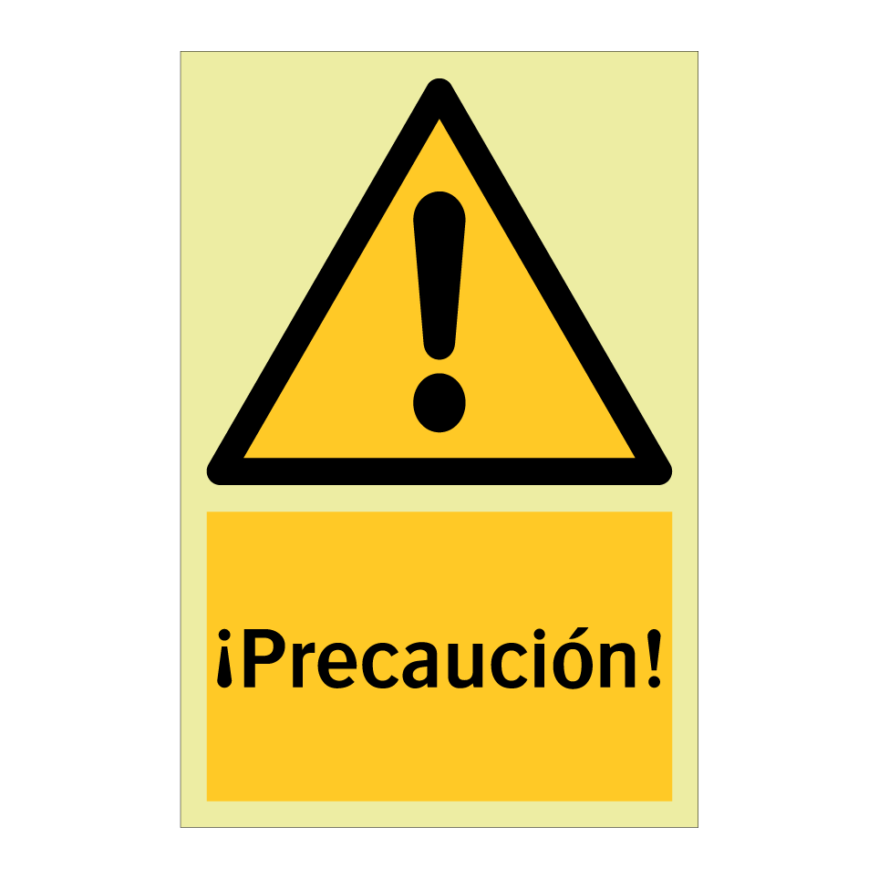 ¡Precaución!