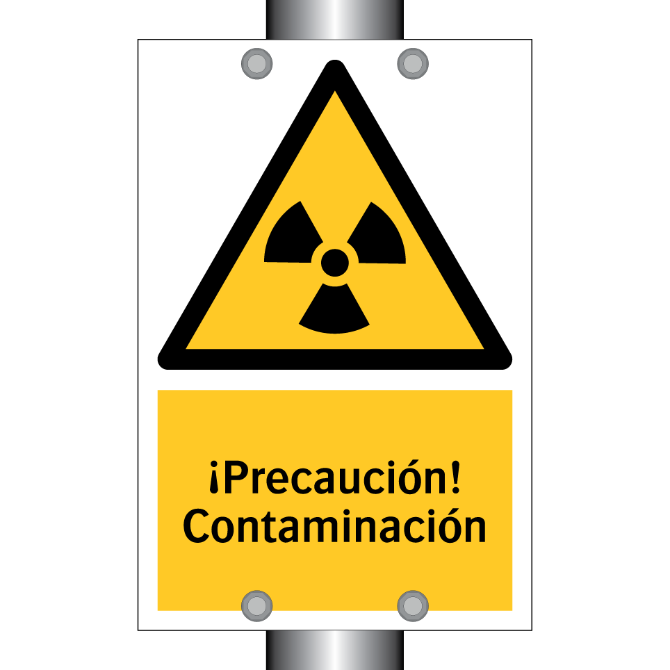 ¡Precaución! Contaminación