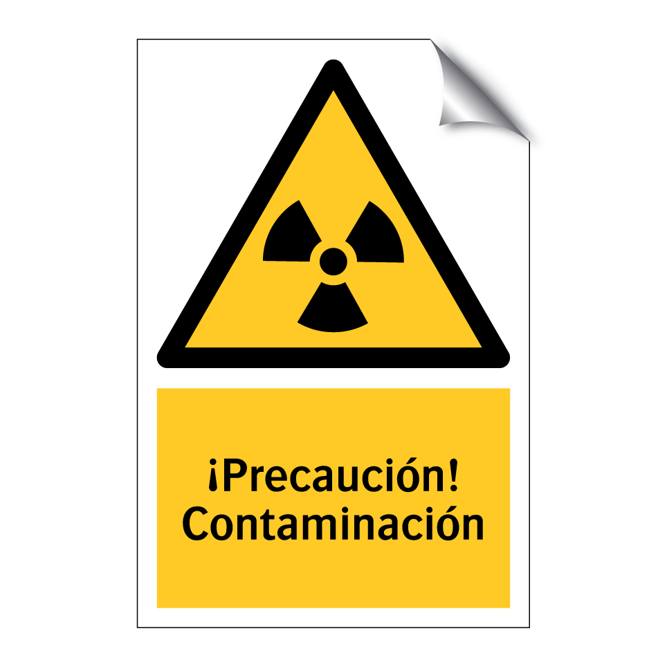 ¡Precaución! Contaminación