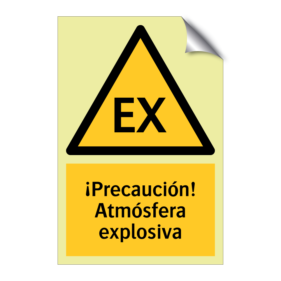 ¡Precaución! Atmósfera explosiva