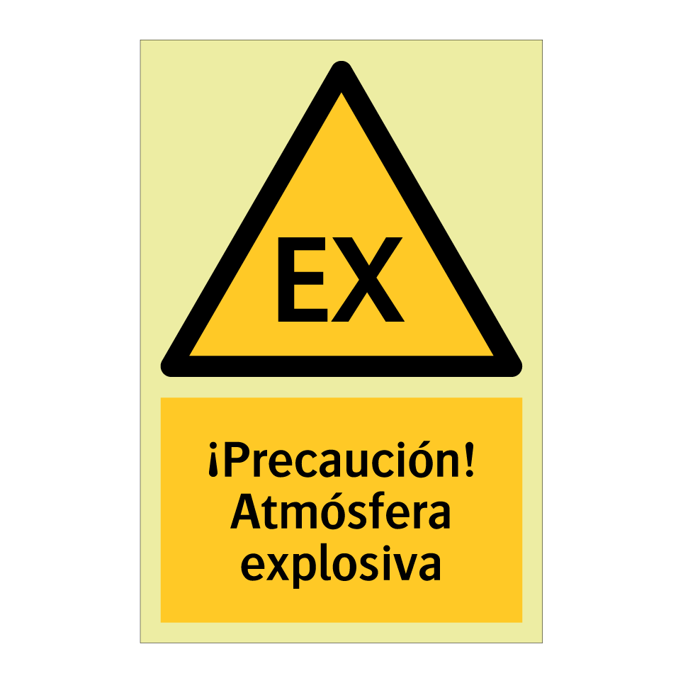 ¡Precaución! Atmósfera explosiva