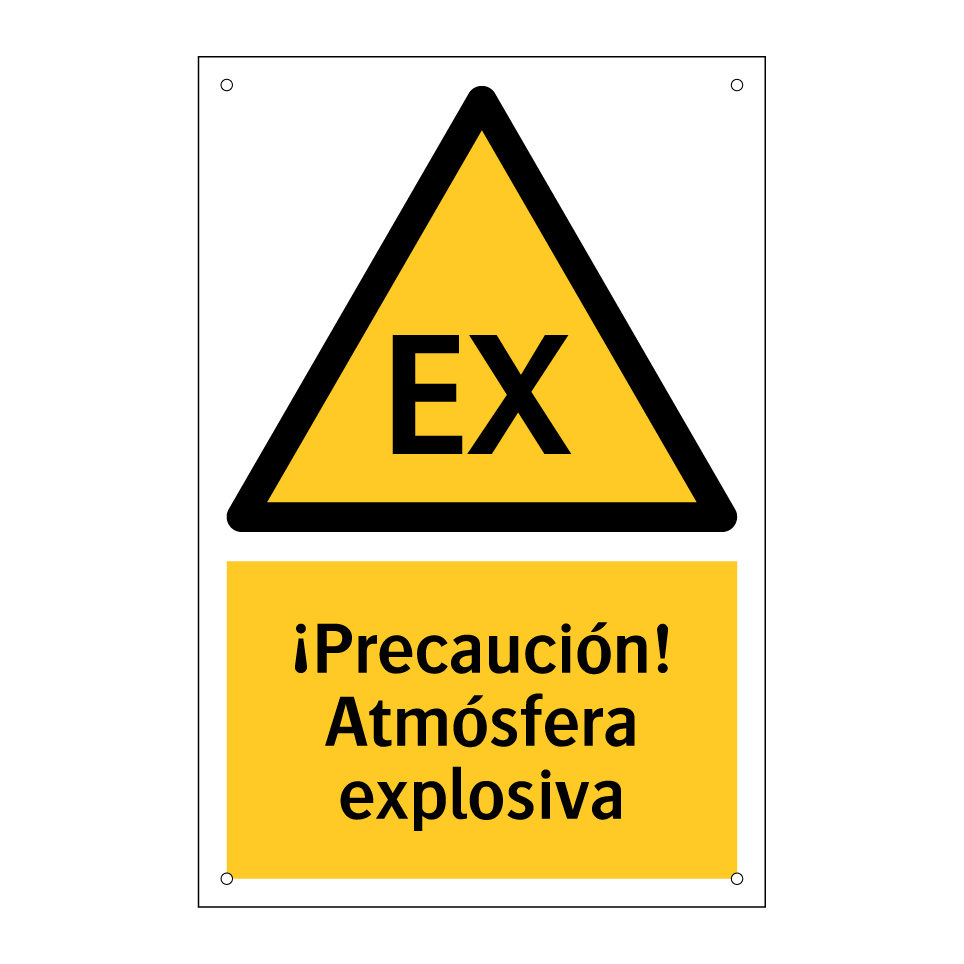¡Precaución! Atmósfera explosiva