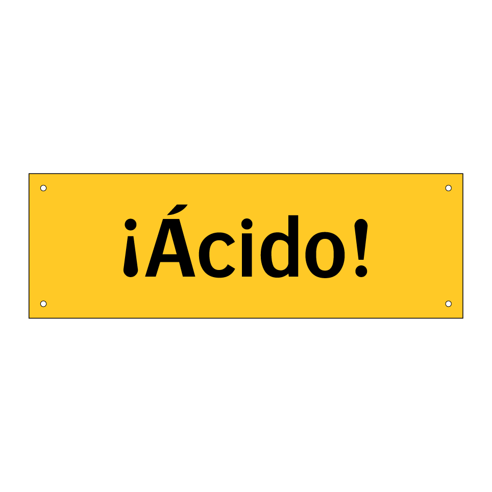 ¡Ácido!