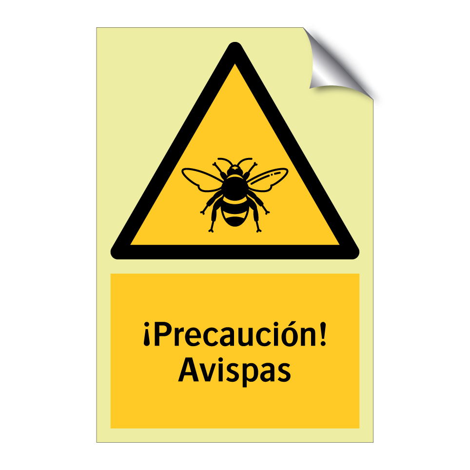 ¡Precaución! Avispas