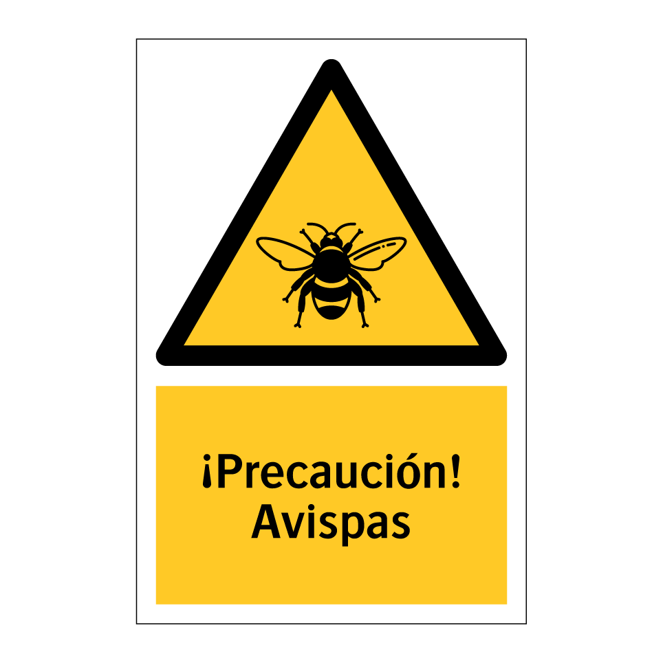 ¡Precaución! Avispas