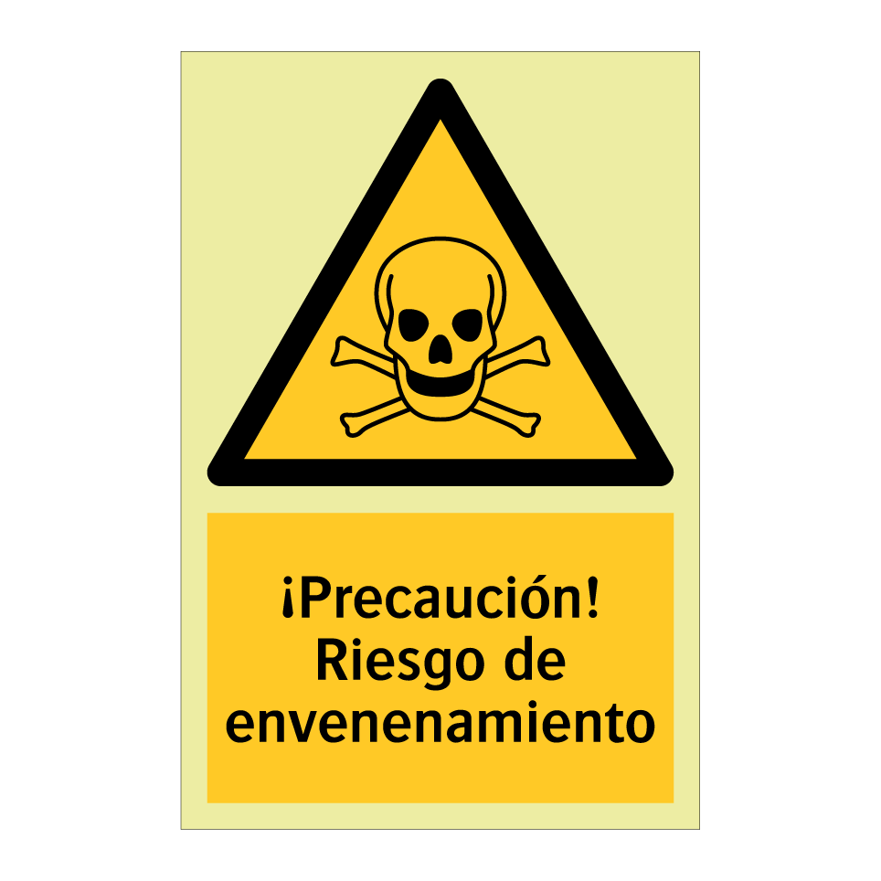 ¡Precaución! Riesgo de envenenamiento